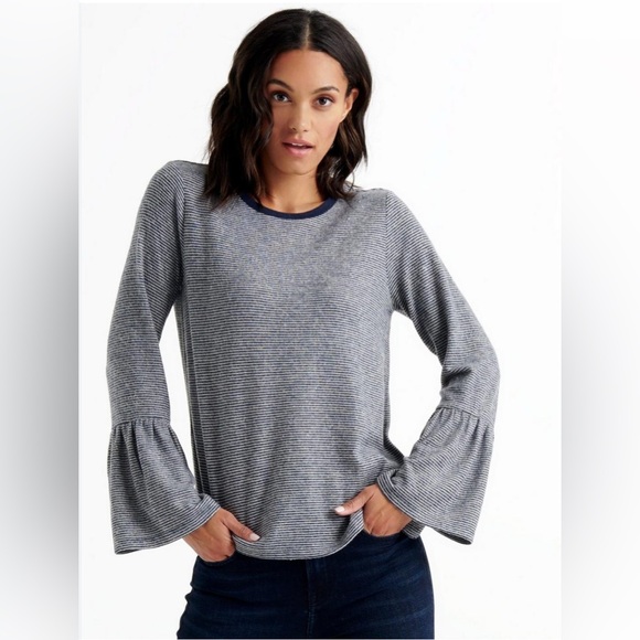Lucky Brand Tops - Lucky Brand Stripe Cloud Jersey Bell Sleeve Top size small